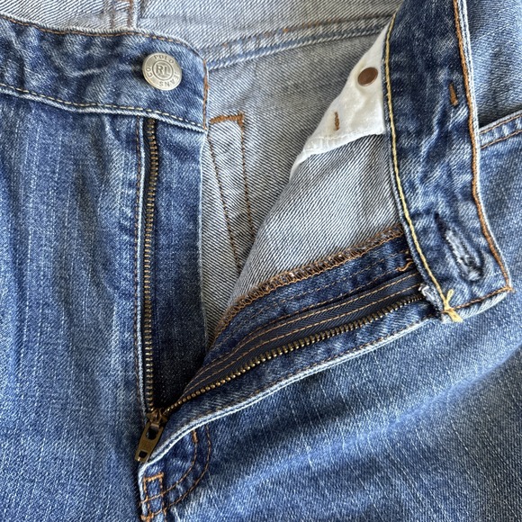 Polo Ralph Lauren Saturday Jeans W 32/14 Relaxed Fit Straight Medium Wash VTG - Picture 14 of 15